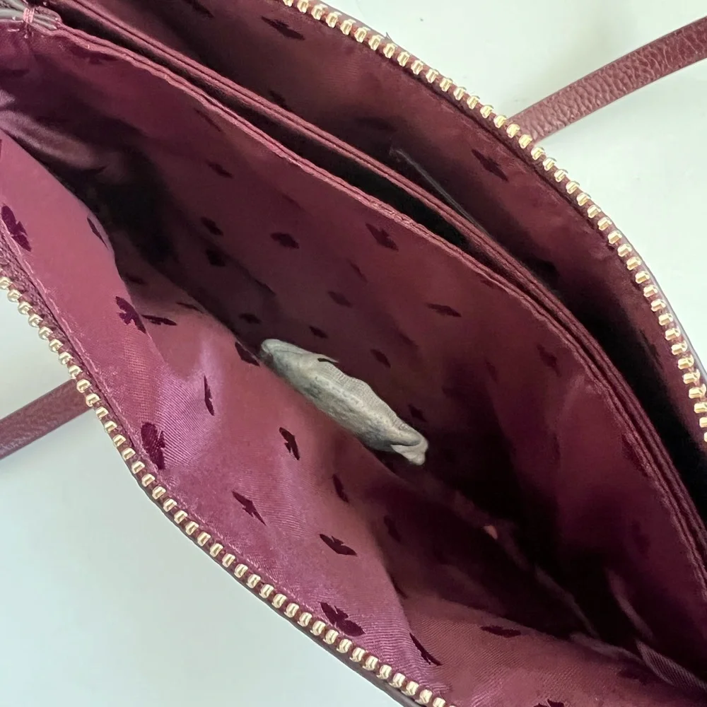 NWT KATE SPADE TRIPLE GUSSET CROSSBODY BAG - Picture 4 of 7